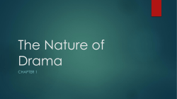 The Nature of Drama