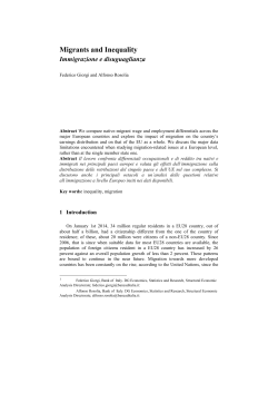 SIS 2008 contributed paper format - Events and Meetings of Italian