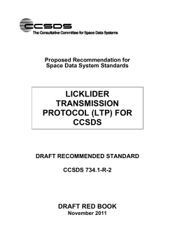 LTP for CCSDS - ccsds cwe