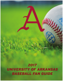 2017 Fan Guide - Arkansas Razorbacks