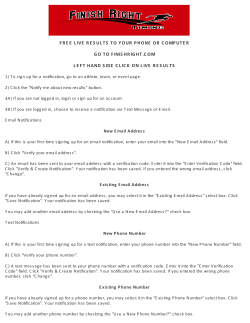 free live results to your phone or computer go to