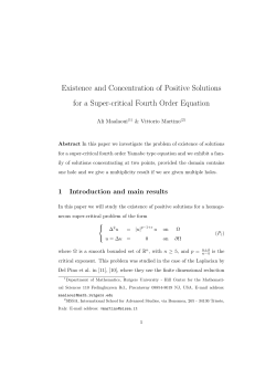 Existence and Concentration of Positive Solutions for a Super