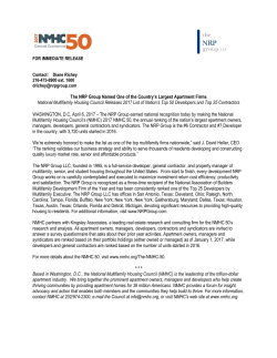 The NRP Group Named One of the Country`s Largest