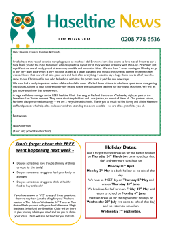 Don`t forget about this FREE event happening next week