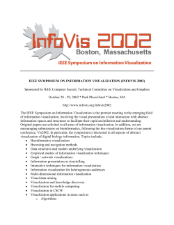 ieee symposium on information visualization (infovis 2002)