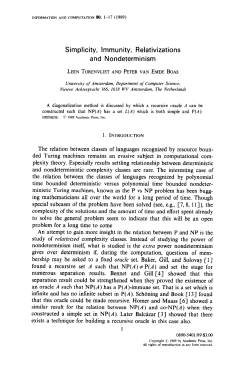 Simplicity, Immunity, Relativizations and Nondeterminism