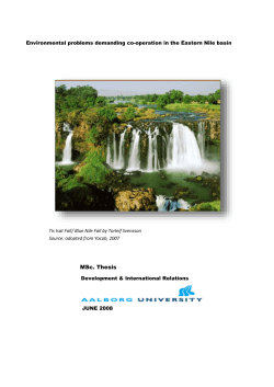 Tis Isat Fall/ Blue Nile Fall by Torleif Svensson