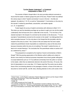 "Let the Reader Understand" &ndash; a Contextual