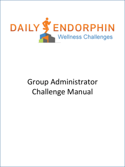 Group Administrator Challenge Manual
