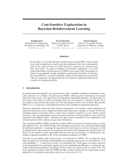 Cost-Sensitive Exploration in Bayesian Reinforcement Learning