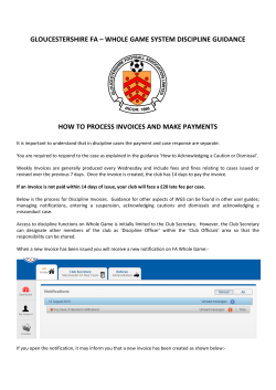 gloucestershire fa &ndash; whole game system discipline guidance how to