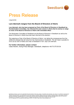Newsroom - Swedbank