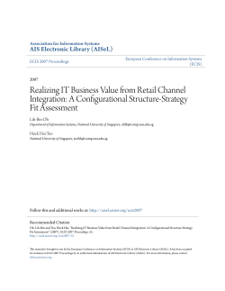 A Configurational Structure-Strategy Fit Assessment