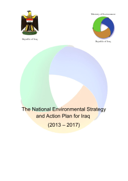 The National Environmental Strategy and Action Plan for Iraq (2013