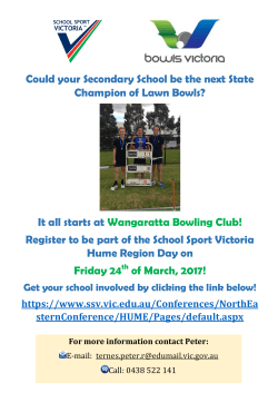 Could your Secondary School be the next State Champion of Lawn