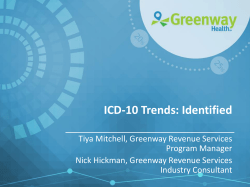 ICD-10 Trends: Identified