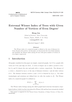 Extremal Wiener Index of Trees with Given Number of Vertices of
