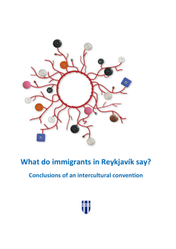 Hva&eth; segja innflytjendur &iacute; Reykjav&iacute;k?