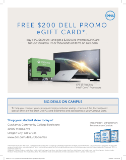 FREE $200 DELL PROMO eGIFT CARD