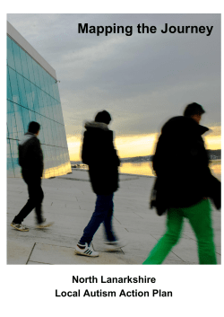 The North Lanarkshire Autism Strategy sets out the