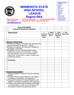 Evaluation Form - the Minnesota State High School League!