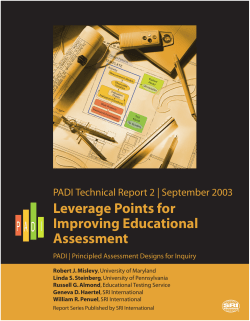 Leverage Points for Improving Educational Assessment