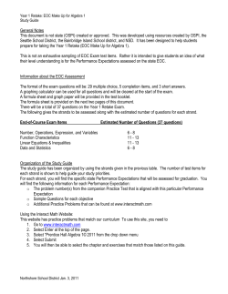 EOC practice test 1 eoc_year_1_retake_study_guideb