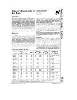 Designer`s Encyclopedia of One-Shots