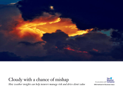 Cloudy with a chance of mishap - The Weather Company, an IBM