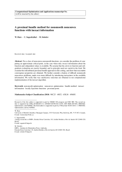 A proximal bundle method for nonsmooth nonconvex functions with