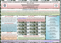 Summer School on Research Methodology