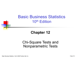 Basic Business Statistics, 10/e