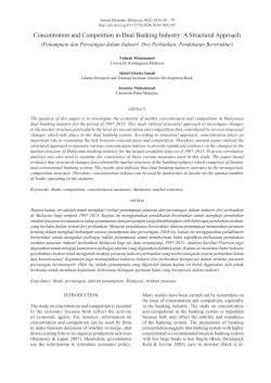 Concentration and Competition in Dual Banking Industry