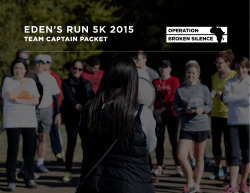 Eden`s Run 5k Team Captain Guide.pages