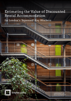 Estimating the Value of Discounted Rental