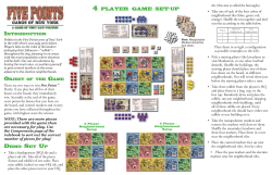 4 player Game Set -up