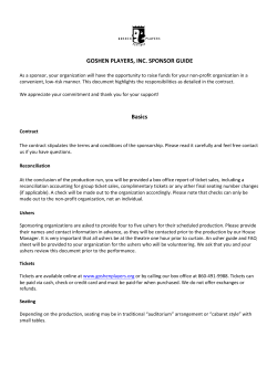 Sponsor Guide v.01.17