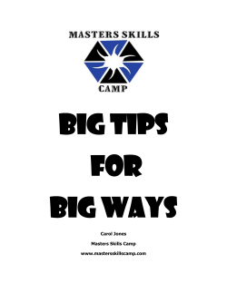 Big Way Tips