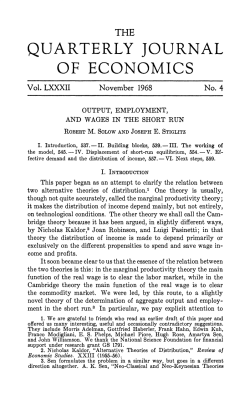 Output, Employment, and Wages in the Short Run
