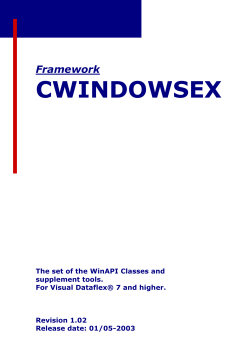 cWinButton Class - VDF