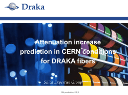 Draka Comteq - CERN Indico