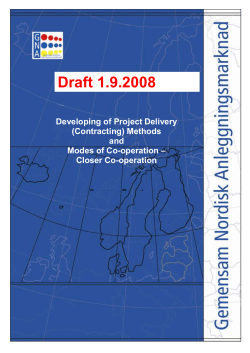 3.4 Development of the Alliance Contract Model