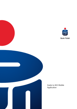 Guide to IKO Mobile Application