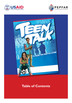 Teen Talk: A Guide For Positive Living