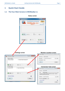 MCEBuddy 2.x User Guide