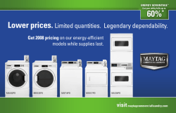 Lower prices. Limited quantities. Legendary dependability.