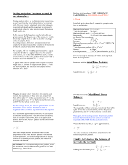 Balance: Finally, let`s look at the balance of forces in