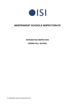 independent schools inspectorate