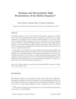 Random and Deterministic Digit Permutations of the Halton Sequence