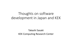Japan and KEK